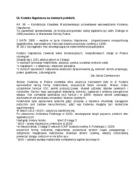 Kodeks Napoleona na ziemiach polskich.