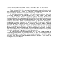 Postępowanie doraźne w Polsce Ludowej