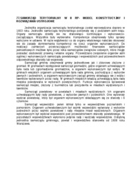 Samorząd terytorialny w II RP