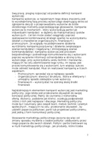 Zasady budowy strategii wyborczej