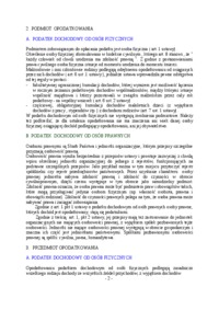 Podatek dochodowy od osób fizycznych i prawnych