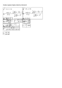 Analiza regresji między dwiema zmiennymi - STATYSTYKA