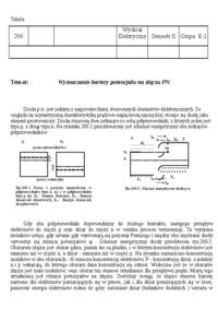 Sprawozdanie - wyznaczanie bariery potencjalu na zlaczu PN