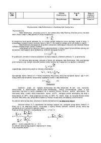 Sprawozdanie - wyznaczanie stalej Boltzmanna z charakterystyki tranzystora