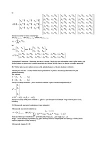 Algebra liniowa - macierze