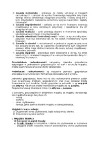 Rachunkowość, funkcje i cechy