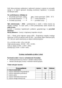 Rachunkowość zarządcza - wykłady 1