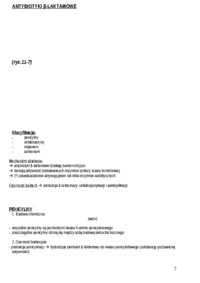 Środki stosowane w leczenie zakażeń bakteryjnych