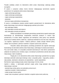 Akty prawa miejscowego - Delegacja ustawowa