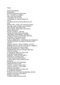 Kultura i jej rola w życiu społecznym - J.G. Herder 