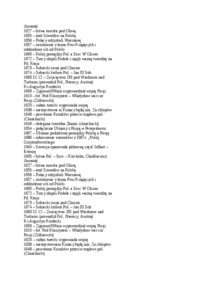 Daty od 1525r do 1683r