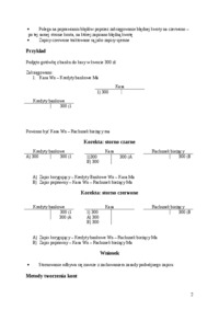 Ewidencja syntetyczna i analityczna 