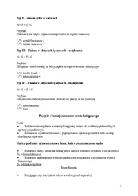 Operacje gospodarcze - charakterystyka