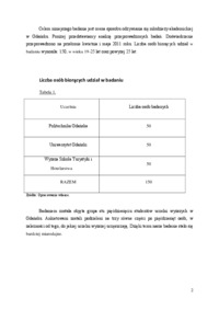 Analiza sposobów odżywiania się studentów - ankieta 