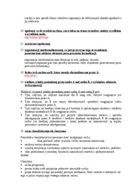 Zachowania organizacyjne - odpowiedzi 