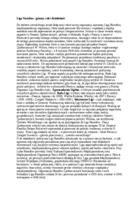 Liga Narodów- geneza, cele i działalność