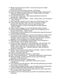 Geografia gospodarcza - pojęcia 