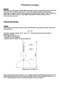 Piaskowiec - badanie wybranych cech fizycznych