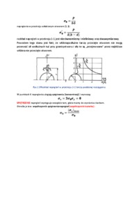 Rozkład naprężeń w tarczy prostokątnej