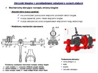 Skrzynki biegów o osiach stałych