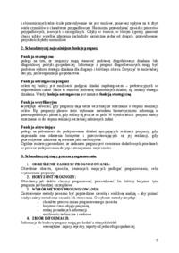 Prognozowanie procesów ekonomicznych - pytania egzaminacyjne