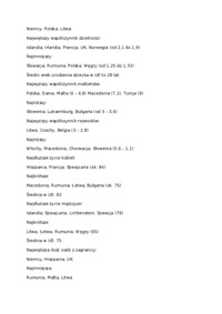 Statystyka - zadania