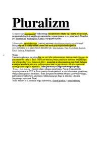 Pluralizm