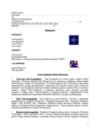 Unia Europejska i NATO