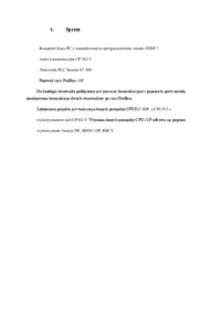 Komunikacja dwóch sterowników PLC