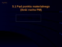 Zasady zmienności w dynamice punktu materialnego