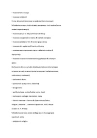 Rozwój, ruchy społeczne-twierdzenia podstawowe