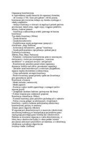 Narodowość, organizacja, biurokracja-pojęcia