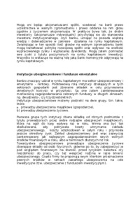 Instytucje na rynku kapitałowym - Banki komercyjne