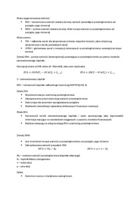 Analiza tworzenia wartości przedsiębiorstwa