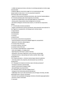 Poznanie społeczne -  Schemat poznawczy