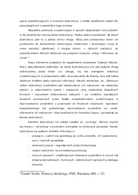 Rodzaje i funkcje kanałów dystrybucyjnych