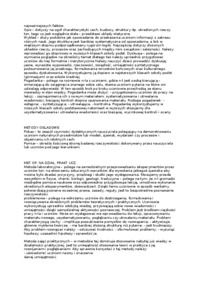 Metody nauczania - omówienie zagadnienia