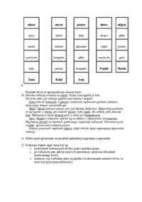 Nauczanie - słowa skojarzenia 