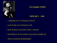 Autyzm u dzieci: terminologia, klasyfikacja, epidemiologia