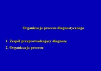 Diagnoza autyzmu - wykład