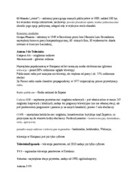 Model spolaryzowanego pluralizmu - Hiszpania