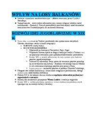 Wpływ na losy Bałkanów