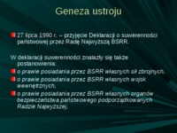 System polityczny Republiki Białoruś