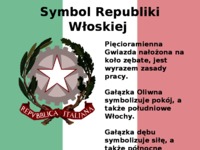 System Polityczny Republiki Włoskiej