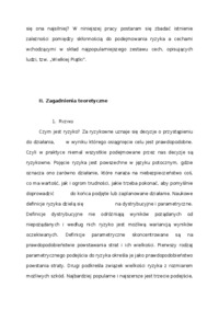 Skłonność do podejmowania ryzyka