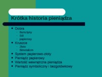 Polityka monetarna - prezentacja