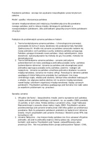 Geografia polityczna - zbiór wykładów