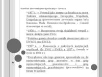 Komitet Ekonomiczo-Społeczny-  prezentacja