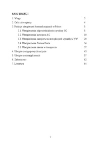 Ubezpieczenia komunikacyjne, mienia i na życie