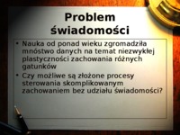 Co to jest świadomość - wykład